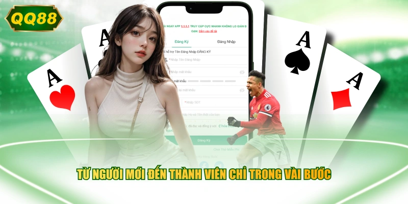 Cách đăng ký nhanh cho người chơi của nhà cái
